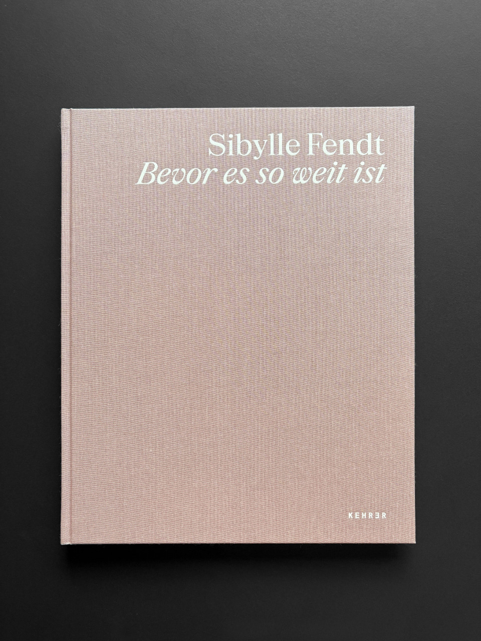 Bevor es so weit ist – Sibylle Fendt