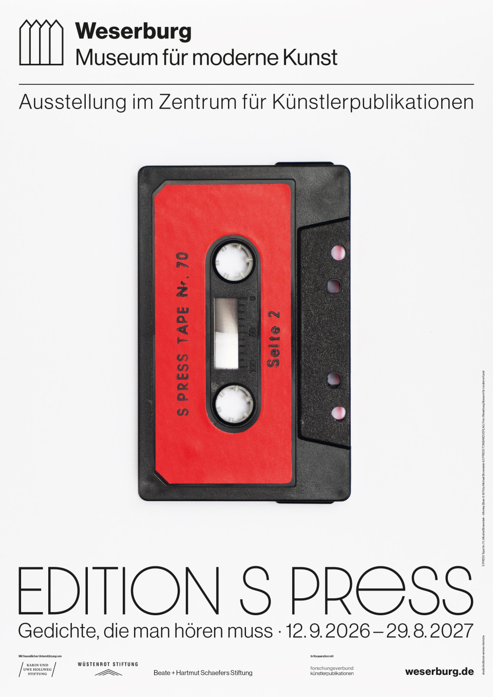 Edition S Press – Weserburg