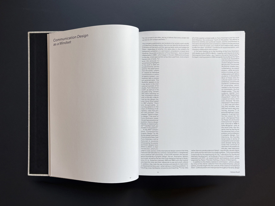 Fons Hickmann, Posters — Now and Then