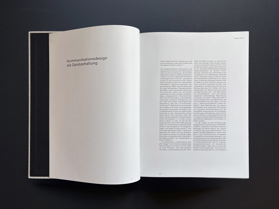 Fons Hickmann, Posters — Now and Then