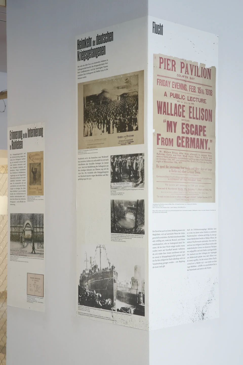 Nachbarn hinter Stacheldraht